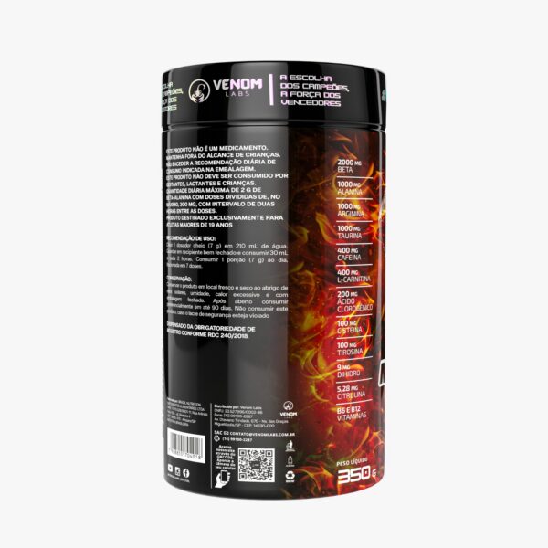 Pré Treino Madness 350g (50 doses) - Imagem 6