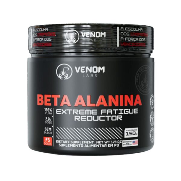 BETA ALANINA 100% Pura 150g Premium (75 doses)