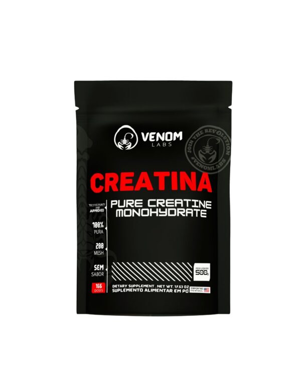 Creatina 100% Pura 500g Refil