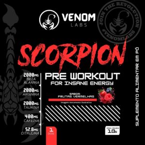 Scorpion Pré Treino (sachê / dose única)