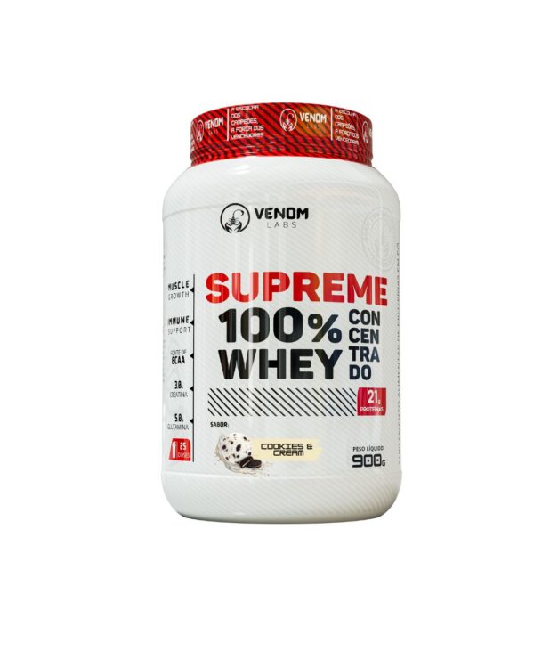 Supreme 100% Whey Concentrado 900g Pote