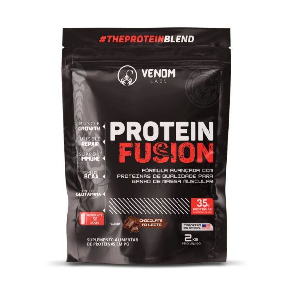 Protein Fusion 2kg (35g proteínas por porção) - Imagem 4