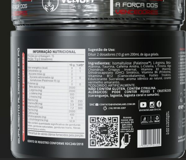 Scorpion 150g Pré Treino - Imagem 5