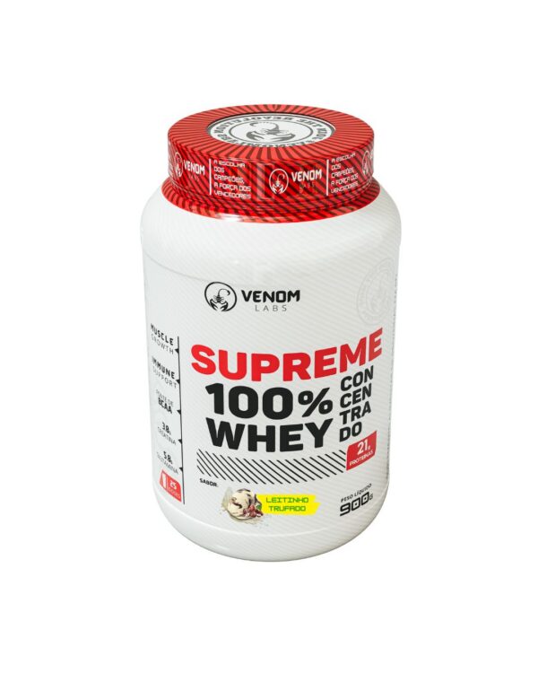 Supreme 100% Whey Concentrado 900g Pote - Imagem 8